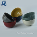Personalizzazione di set di stoviglie in ceramica colorata